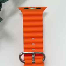 Силіконовий ремінець для Smart Watch Ocean Band 42/44/45/49 (Помаранчевий)