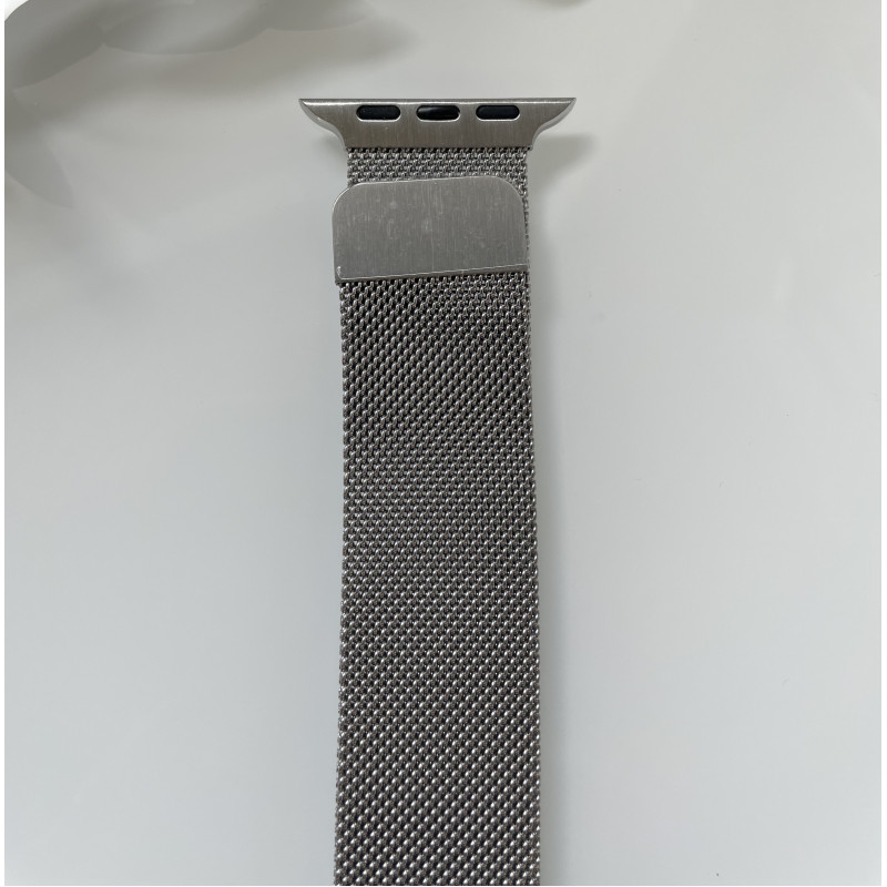 Ремінець для розумного годинника Smart Watch 42/44 Міланська петля (Срібло)