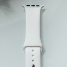 Силіконовий ремінець для розумного годинника Smart Watch 42/44 (Білий)