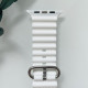 Силіконовий ремінець для Smart Watch Ocean Band 42/44/45/49 (Білий)