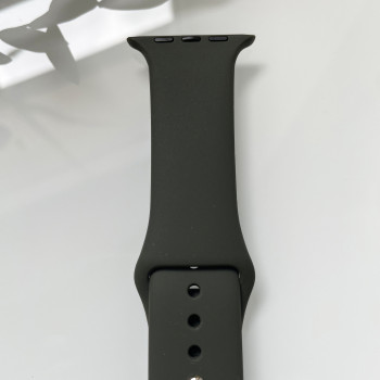 Силіконовий ремінець для розумного годинника Smart Watch 42/44 (Хакі)
