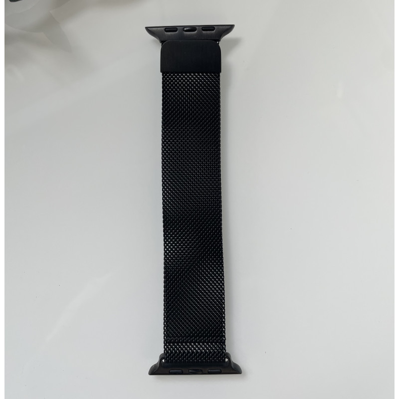 Ремінець для розумного годинника Smart Watch 42/44 Міланська петля (Чорний)