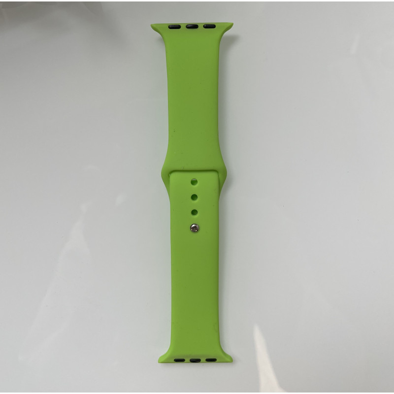 Силіконовий ремінець для розумного годинника Smart Watch 42/44 (Салатовий)