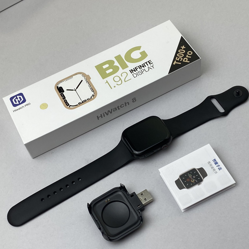 Розумний годинник Smart Watch T500+ (Білий)