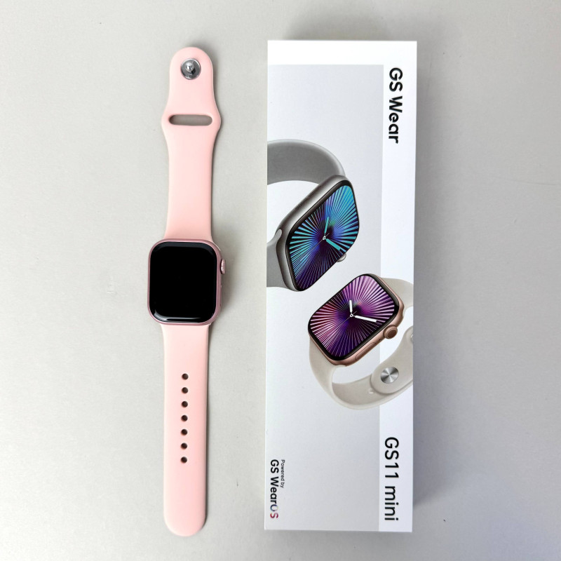Розумний годинник Smart GS11 Mini 42mm Series 11 Pink