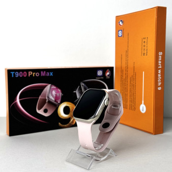 Умные часы Smart T900 Pro Max (Розовый) UA