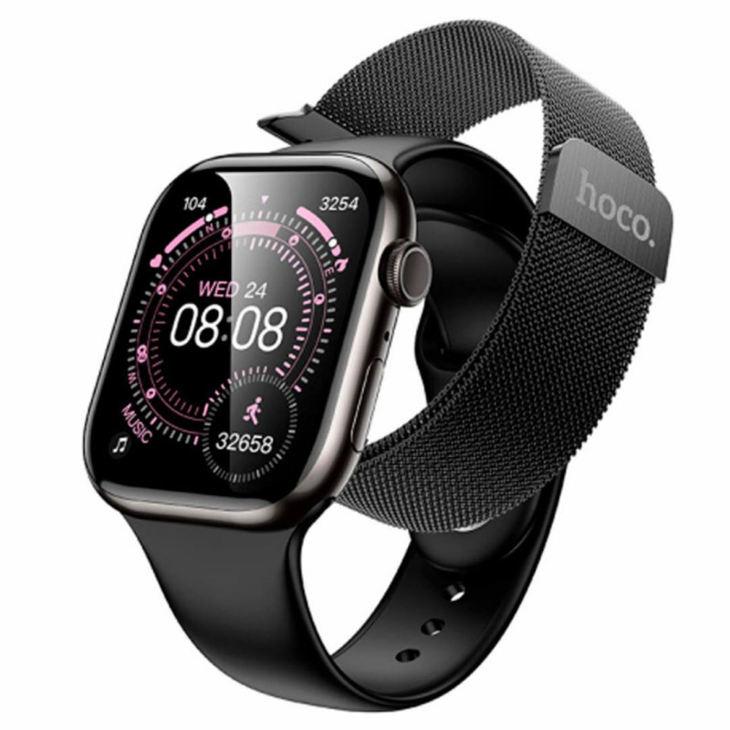 Розумний годинник Smart Hoco Y42 Ultra Black