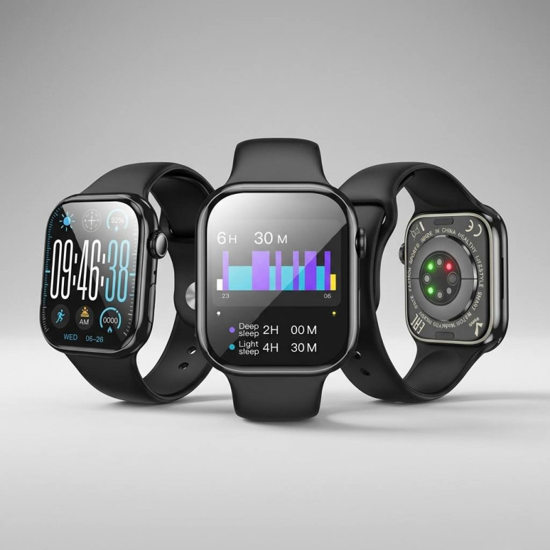Розумний годинник Smart Hoco Y30 Black