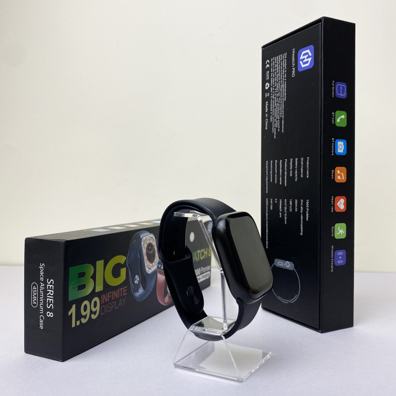 Розумний годинник Smart Watch Т800 Pro Max (Чорний)