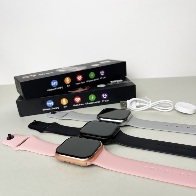 Розумний годинник Smart S9 Max (Чорний)