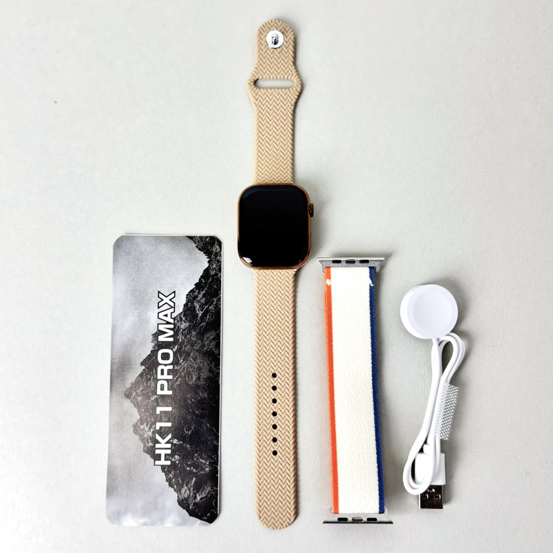 Розумний годинник Smart HK11 Pro Max 46mm Series 11 Gold