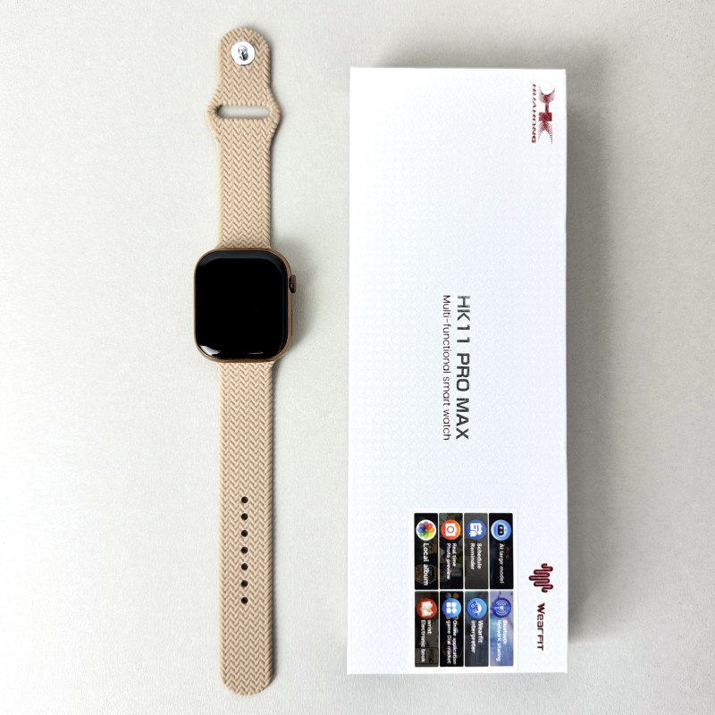 Розумний годинник Smart HK11 Pro Max 46mm Series 11 Gold