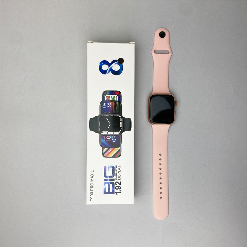 Розумний годинник Smart Т900 Pro Max (Lux) Рожевий