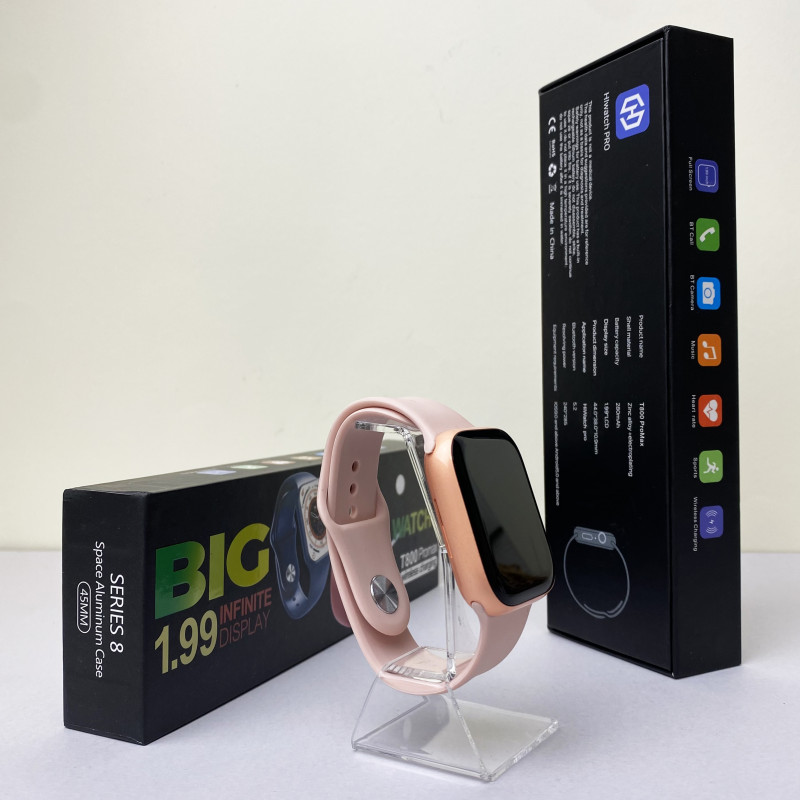 Розумний годинник Smart Watch Т800 Pro Max (Рожевий)
