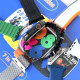 Розумний годинник Smart Ultra T24 + 7 ремінців (Чорний)