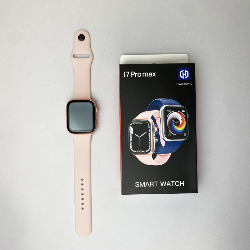 Розумний годинник Smart Watch i7 Pro Max (Рожевий)
