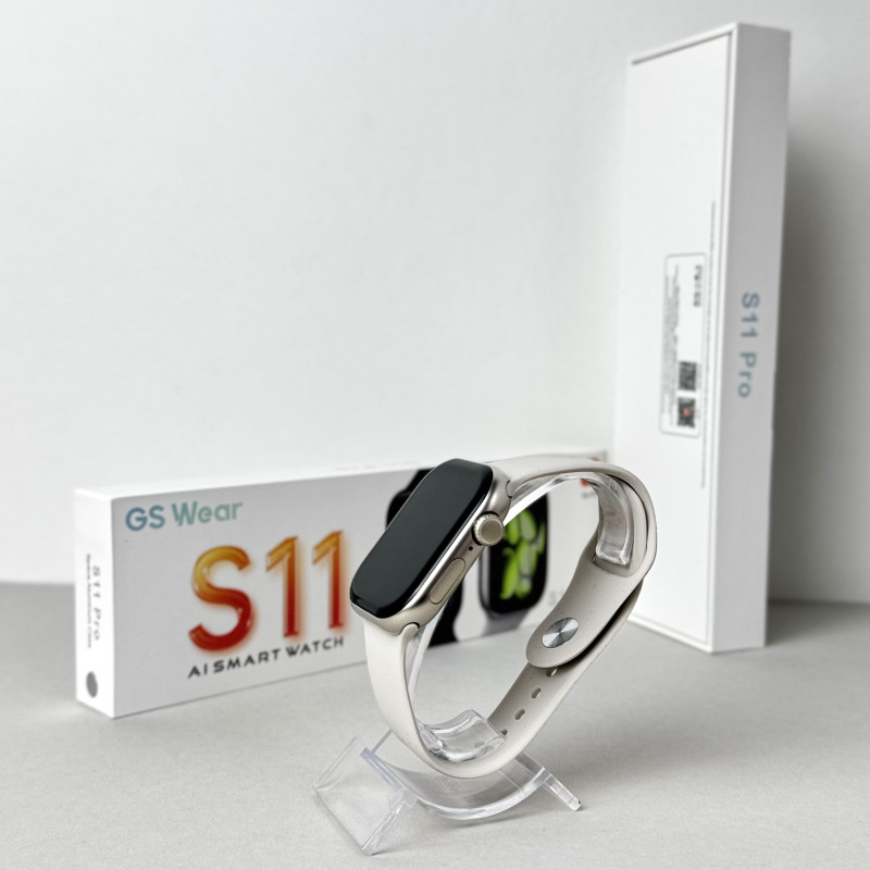 Розумний годинник Smart S11 Pro 46mm Series 11 Beige