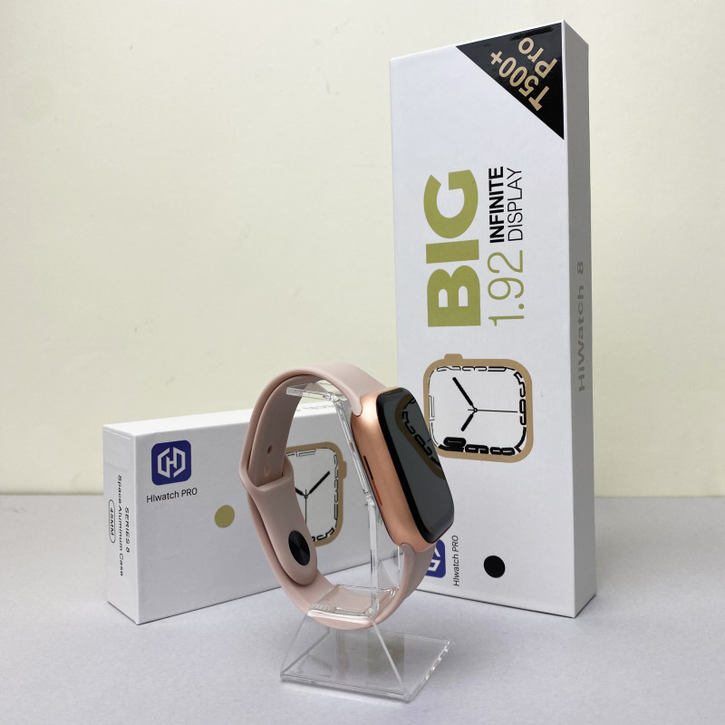 Розумний годинник Smart Watch T500+ (Рожевий)