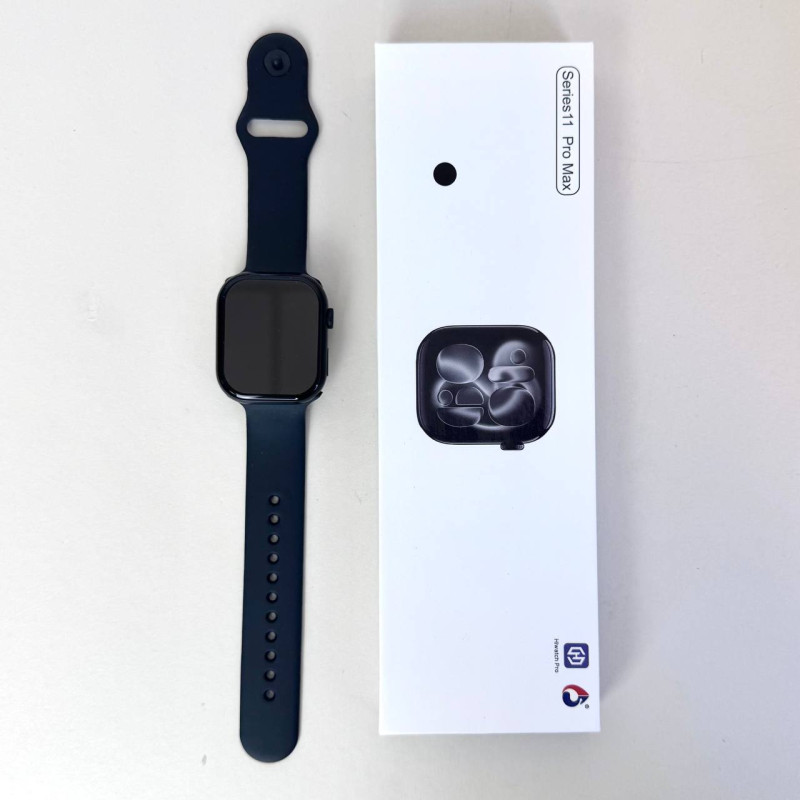 Розумний годинник Smart T11 Pro Max (Чорний) UA