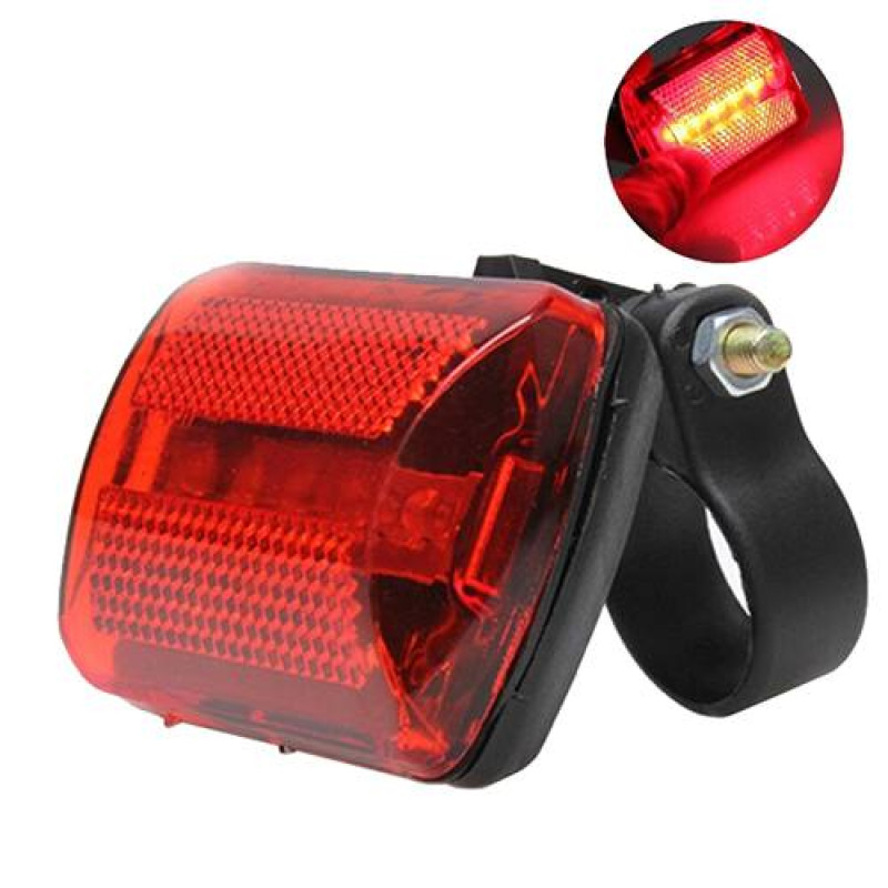 Велоліхтар STOP (red) 5LED BSK-2279 на батарейках