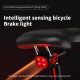 Велоліхтар STOP (red) FY-328S-4LED з акумулятором