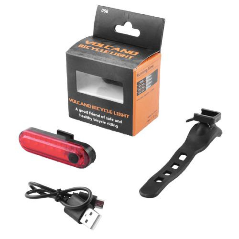 Велоліхтар STOP + маячoк (red) BSK-2275 HJ-056-5SMD з акумулятором