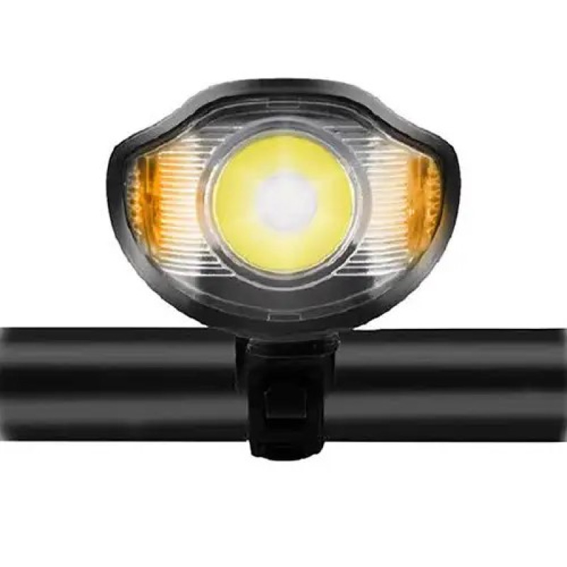 Велоліхтар із сигналом та комп'ютером XA-585-T6 2LED з акумулятором + кнопка керування